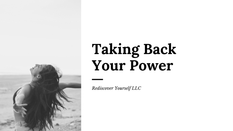 taking back your power